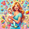 Логотип телеграм канала @mamaland_heppy_motherhood — МамаЛэнд: Счастливое Материнство