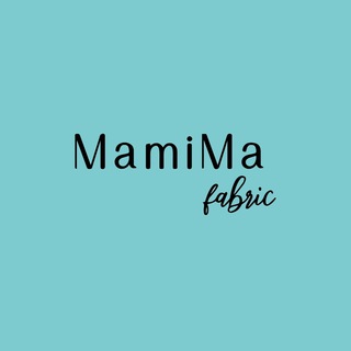 Логотип телеграм канала @mamimafabric — MamiMa fabric трикотаж | ткани | прессы | фурнитура
