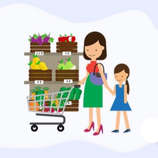 Логотип телеграм канала @mamina_telega — Мамина тележка