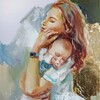 Логотип телеграм канала @maminapoddergka — МАМИНА поддержка