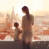 Логотип телеграм канала @mamochki_msk — Москва Беременность | Материнство