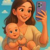 Логотип телеграм канала @mamy_and_childe — Mamy & Childe — материнство, обзоры на детские товары