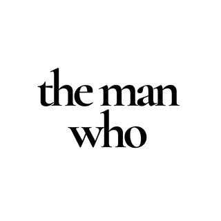 Логотип телеграм канала @man_whos — the man who