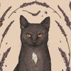 Logo of telegram channel manekivisiontarot — the kitty arcana 𓃠