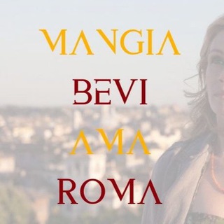 Logo del canale telegramma mangiabeviamaroma - 🍴🥂 Mangia Bevi Ama Roma™️ 💛❤️