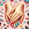 Логотип телеграм канала @manikyurclub — Модный маникюр 🌷