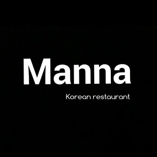 Логотип телеграм канала @manna_restaurant — MANNA