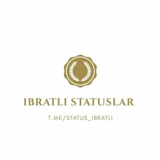 Telegram kanalining logotibi manoli_statuslar_ibratli_status — Ibratli Statuslar🌿