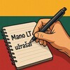Логотип телеграм канала @manoltuzrasai — Mano LT užrašai
