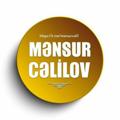 Logo saluran telegram mansurcalil — Mənsur Cəlilov.