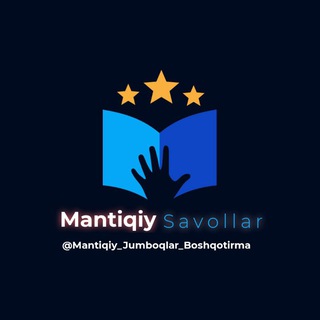 Telegram channel Mantiqiy Savollar logo