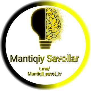 Logo of telegram channel mantiqli_savol_tv — 🕵️ MANTIQIY SAVOLLAR 👨‍🎓