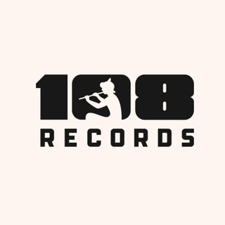 Логотип телеграм канала @mantra108 — 108Records. Первый мантра-лейбл в России