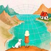 Логотип телеграм канала @map_of_happiness — Координаты счастья