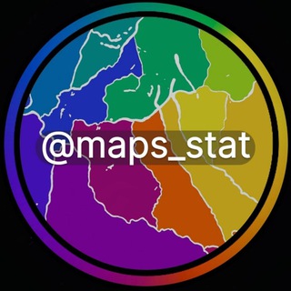 Логотип телеграм канала @maps_stat — Maps&Stat | География | Карты | Статистика