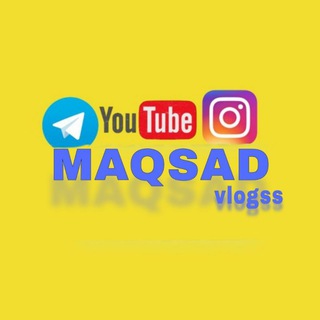 Telegram kanalining logotibi maqsad_vlogss — Maqsad_vlogs❤️‍🔥