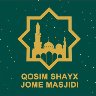 Telegram kanalining logotibi maqsudxon_inomxonov — Qosim Shayh jome masjidi