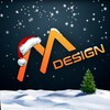 Логотип телеграм канала @marakas_design — M-design