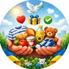 Логотип телеграм -каналу marchenkofree — РЕЧІ, ПРОДУКТИ, ДОПОМОГА від БФ АРТЕМА МАРЧЕНКО