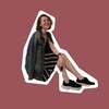 Логотип телеграм канала @margoantonna — барышня, держись!