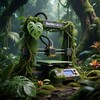 Логотип телеграм канала @marina3dplant — Bambu 3D Печать 🪴