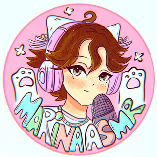 Логотип телеграм канала @marioasmr — marinaasmr_💫