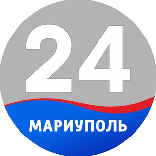Логотип телеграм -каналу mariupol24tv — МАРИУПОЛЬ 24