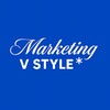 Логотип телеграм канала @marketing_vstyle — маркетинг в стиле*