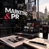 Telegram kanalining logotibi marketingpr_uz — MARKETING × PR