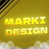 Logo of telegram channel markidesign — ⚡𝙈𝙖𝙧𝙠𝙞 𝘿𝙚𝙨𝙞𝙜𝙣⚡