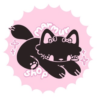 Логотип телеграм канала @marmur_shop — .•𝙢𝙖𝙧𝙢𝙪𝙧 𝙨𝙝𝙤𝙥૮ ․ ․ ྀིა