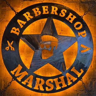 Логотип телеграм канала @marshalbarbershops — Marshal Barbershops