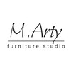 Логотип телеграм канала @marty_studio — M.Arty studio