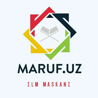 Telegram kanalining logotibi maruf_uz — MARUF_UZ