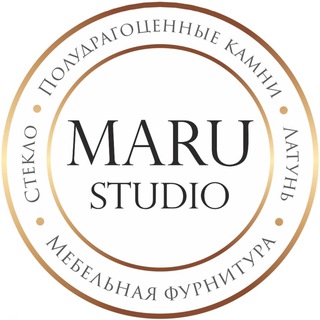 Логотип телеграм канала @marustudio_ru — MARU STUDIO