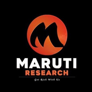 Logo saluran telegram maruti_research_official — MARUTI RESEARCH ™️