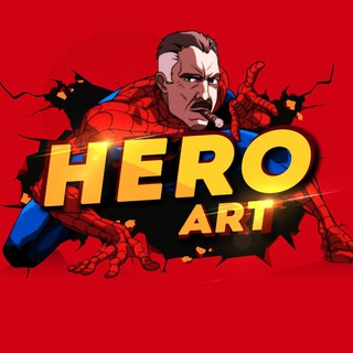 Логотип телеграм канала @marvel_dc_mem — HERO - ART: MARVEL | DC