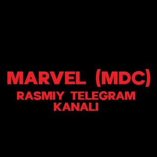 Telegram kanalining logotibi marvel_studios_rasmiy — MARVEL (MDC)