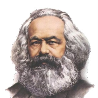 Логотип телеграм канала @marx_capital — Карл Маркс