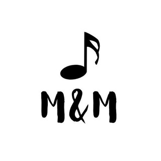 Логотип телеграм -каналу maryaboutmusic — M&M