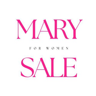 Логотип телеграм канала @marysale_shop — MARYSALE | ЖЕНСКАЯ ОДЕЖДА