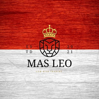 Logo saluran telegram masleofx — Mas Leo Master Trading