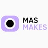 Логотип телеграм канала @masmakes — MAS MAKES | Съемки на маркетплейсы сборные и индивидуальные для брендов Wildberries WB Ozon Санкт-Петербург