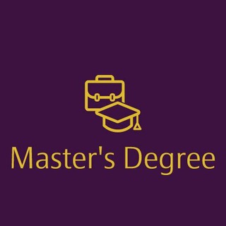 Logo of telegram channel mastersdegree_preparation — Master's Degree Prep