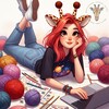 Логотип телеграм канала @masterskaya_vyazalshica — Переводы: амигуруми | Мастерская «Vyazal’shica»