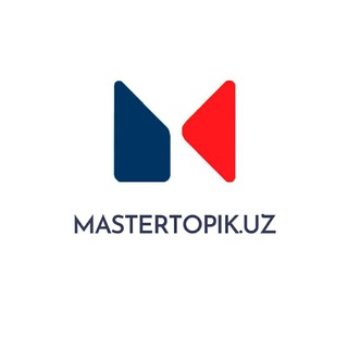 Telegram kanalining logotibi mastertopikuz — MASTER TOPIK