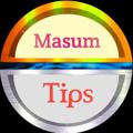 Logo of telegram channel masumtips — 𝙈𝙖𝙨𝙪𝙢 𝙏𝙞𝙥𝙨