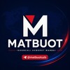 Telegram kanalining logotibi matbuotuzb — Matbuot