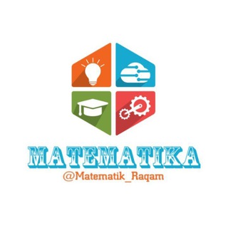Logo saluran telegram matematik_raqam — MATEMATIKA