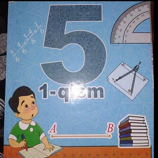 Telegram kanalining logotibi matematika_5_1qism — Matematika 5 sinf.Yechimlari 1-2 qismlar